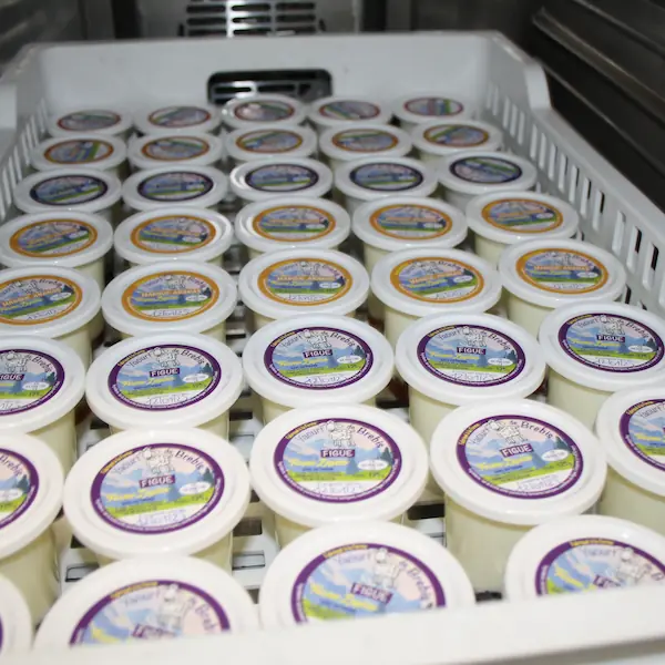 Fabrication de yaourts : 2.